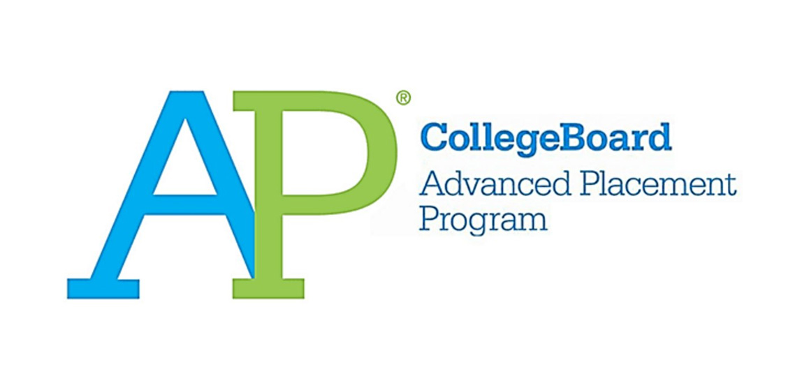 The logo of the advanced placement program.