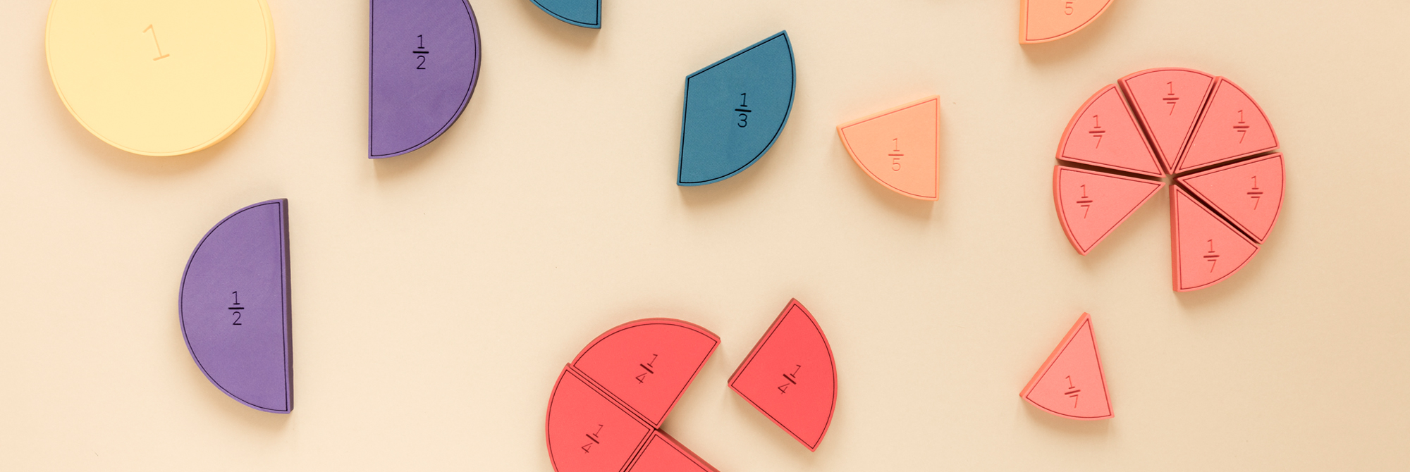 Colourful statistical pie charts for science fractions.